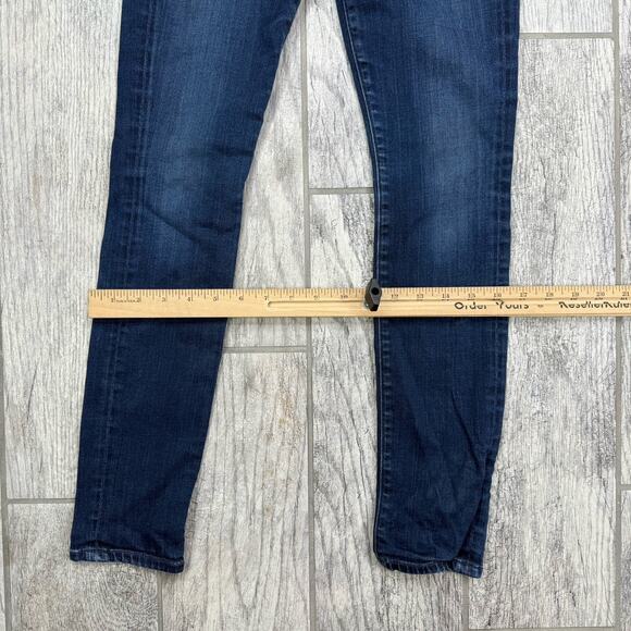 Citizens of Humanity Jeans Women's 27 Blue Skinny Avedon Low Rise Los Angeles - Picture 4 of 12